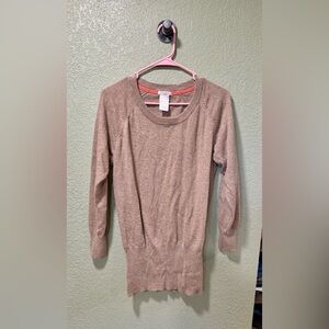 Talula Tan Crew Neck Sweater